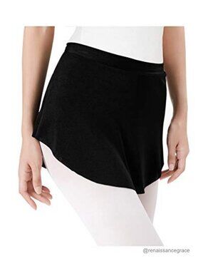 Women's Ballet Dance Wrap Skirt Pull-On Elastic Waist